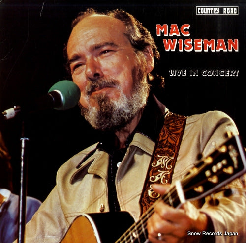 WISEMAN, MAC live in concert CR-01