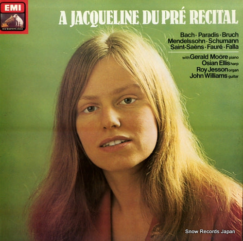 DU PRE, JACQUELINE a jacqueline du pre recital HQS1437