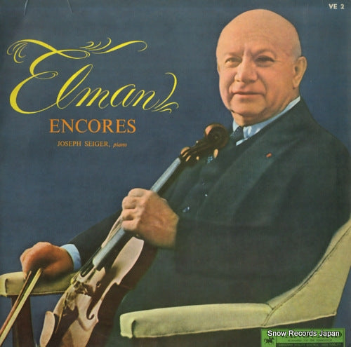 ELMAN, MISCHA elman encores VE2