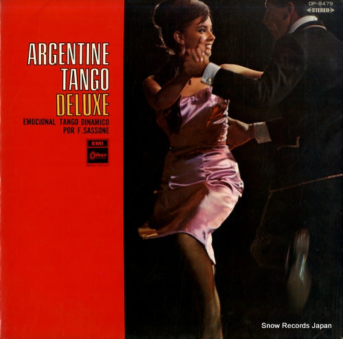 SASSONE, FLORINDO, Y SU ORQUESTA TIPICA argentine tango deluxe OP-8479