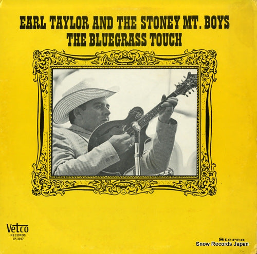 TAYLOR, EARL the bluegrass touch LP-3017