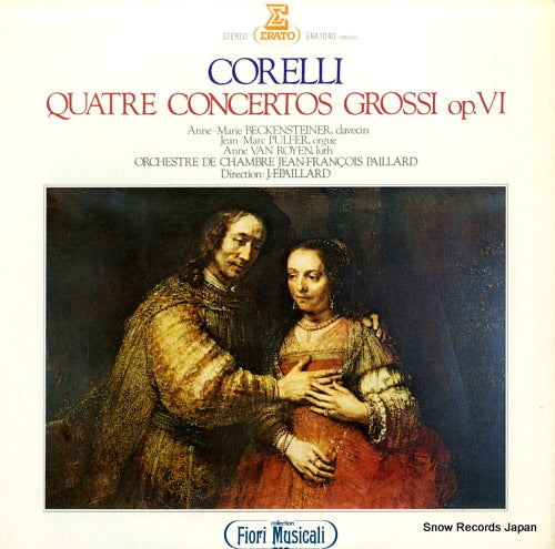 PAILLARD, JEAN- FRANCOIS corelli; quatre concertos grossi op.6 ERA-1040