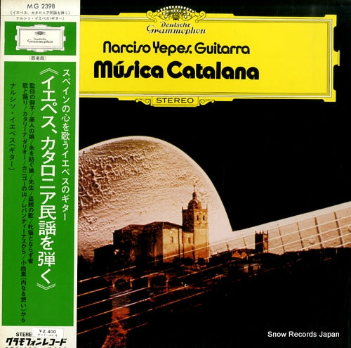 YEPES, NARCISO musica catalana MG2398