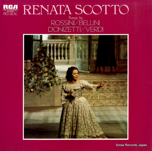 SCOTTO, RENATA songs by rossini - bellini - donizetti - verdi RVC-2133