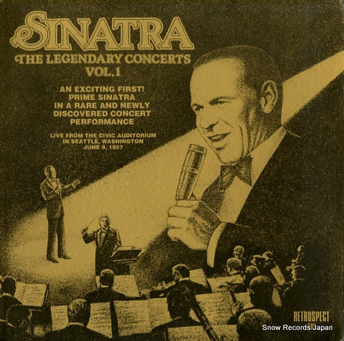 SINATRA, FRANK the legendary concerts vol.1 RETROSPECT505