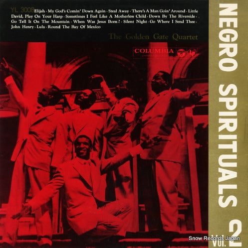 GOLDEN GATE QUARTET negro spirituals vol.2 YL3008