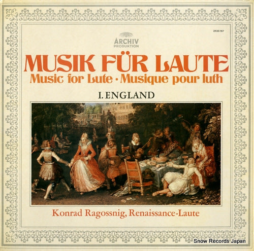 RAGOSSNIG, KONRAD musik fur laute 2533157