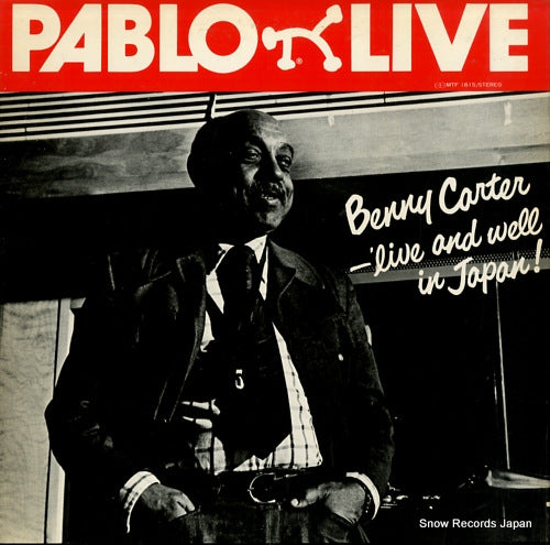 CARTER, BENNY live and well in japan MTF1815