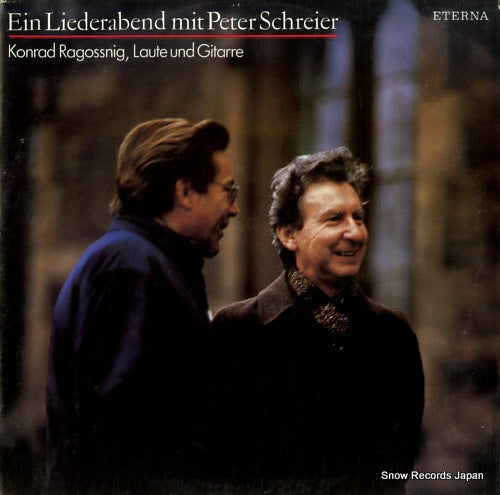 SCHREIER, PETER ein liederabend mit peter schreier 827940