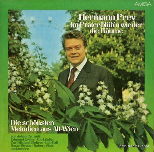 PREY, HERMANN im prater bluh'n wieder die baume 845263
