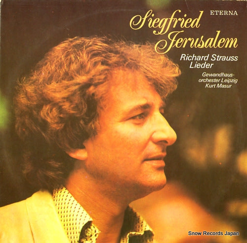 JERUSALEM, SIEGFRIED richard strauss; lieder 827784