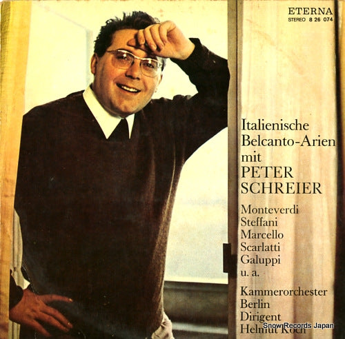 SCHREIER, PETER italienische belcanto-arien 826074