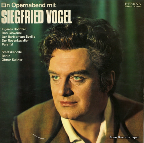 VOGEL, SIEGFRIED ein opernabend mit siegfried vogel 826895