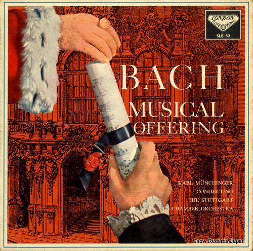 MUNCHINGER, KARL bach; musical offering SLB52