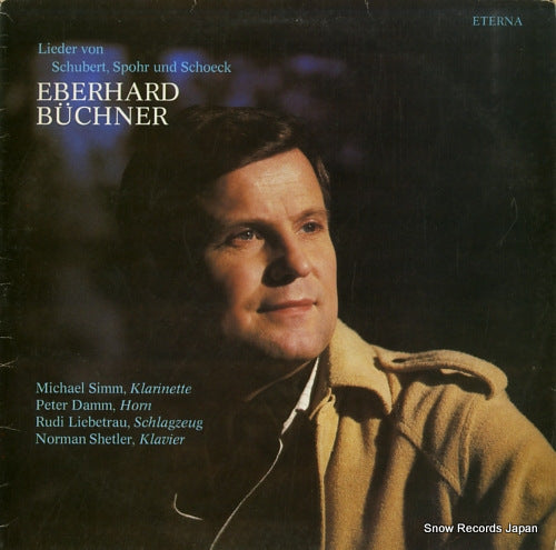 BUCHNER, EBERHARD lieder von schubert, spohr und schoeck 827472