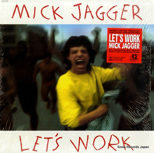 JAGGER, MICK let's work 12AP3379
