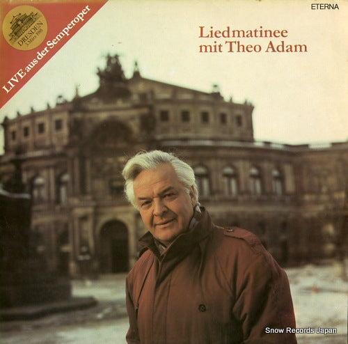 ADAM, THEO liedmatinee mit theo adam 827924
