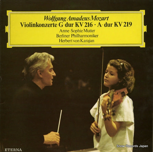 MUTTER, ANNE-SOPHIE mozart; violinkonzerte g-dur kv216, a-dur kv219 827621