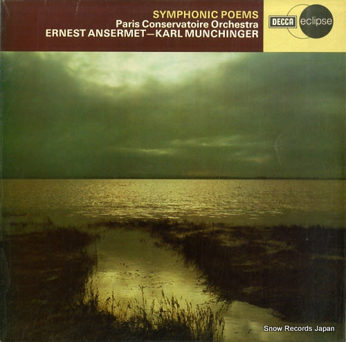 ANSERMET, ERNEST / KARL MUNCHINGER symphonic poems ECS702