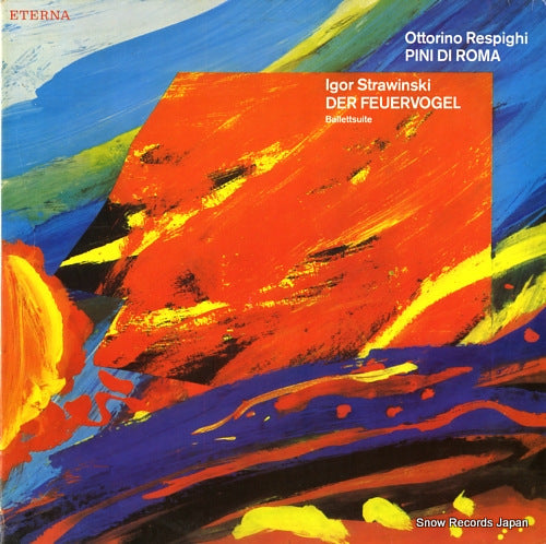 MAAZEL, LORIN respighi; pini di roma / strawinski; der feuervogel 825286