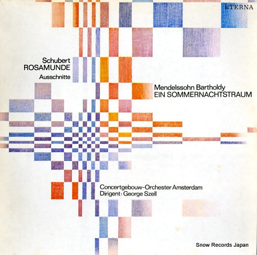 SZELL, GEORGE schubert; rosamunde op.26 825733