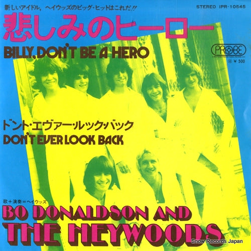 HEYWOODS, THE billy don't be a hero IPR10545