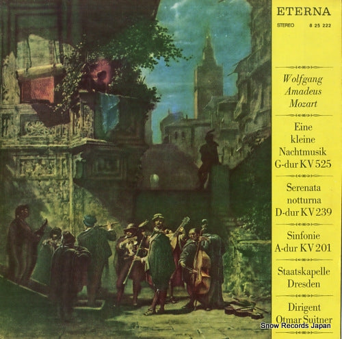 SUITNER, OTMAR mozart; eine kleine nachtmusik g-dur kv525, +more 825222