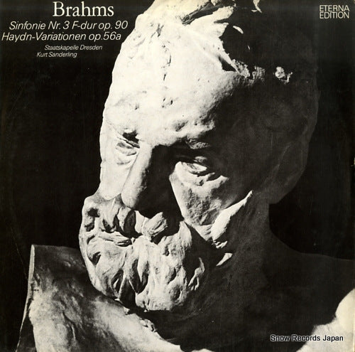 SANDERLING, KURT brahms; sinfonie nr.3 f-dur op.90 826316