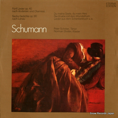 SCHREIER, PETER schumann; lieder nach andersen, lenau 826499