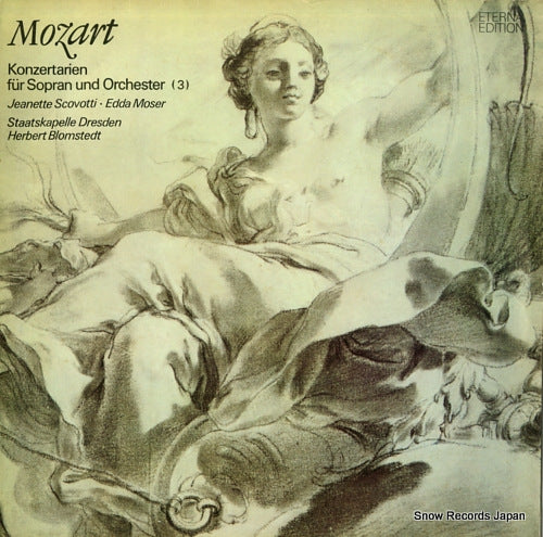 SCOVOTTI, JEANETTE / EDDA MOSER mozart; konzertarien fur sopran und orchestra 827755