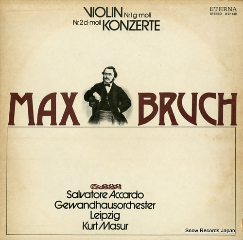 ACCARDO, SALVATORE max bruch; violin konzerte nr.1 g-moll/nr.2 d-moll 827149