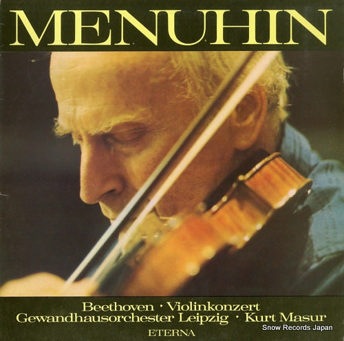 MENUHIN, YEHUDI beethoven; violinkonzert 827651
