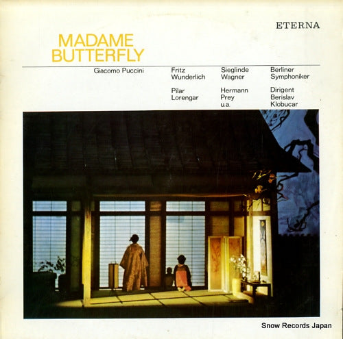 KLOBUCAR, BERISLAV puccini; madame butterfly 825265