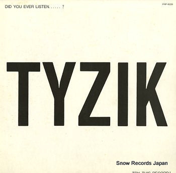 TYZIK, JEFF special d.j. copy PRP-8228