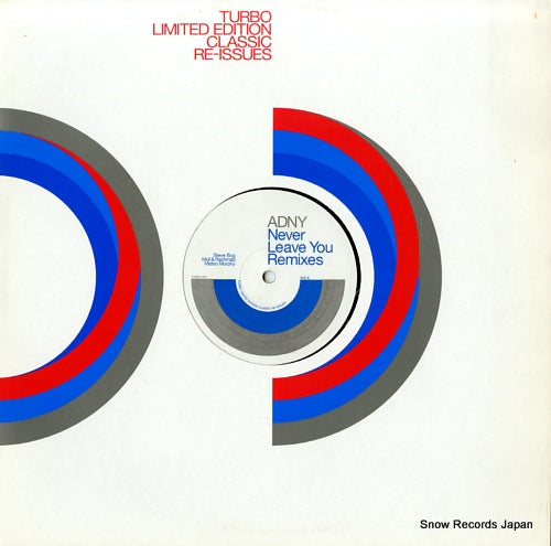 ANDY never leave you remixes TURBO005