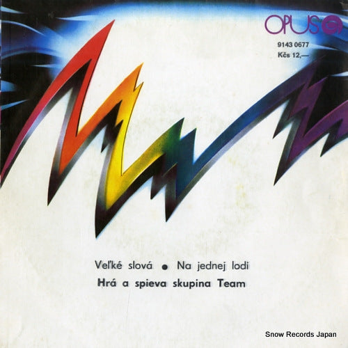 HRA A SPIEVA SKUPINA TEAM velke slova 91430677
