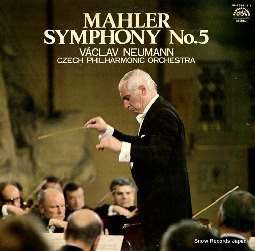 NEUMANN, VACLAV mahler; symphony no.5 in c - sharp minor OB-7344-5-S