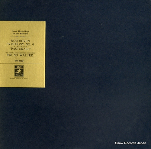 WALTER, BRUNO beethoven; symphony no.6 in f major, op.68 "pastorale" GR-2123