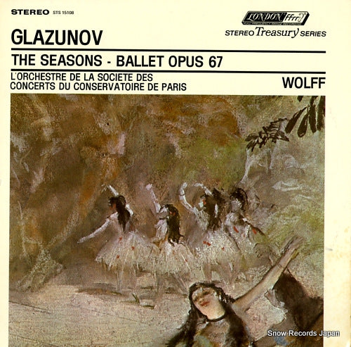 WOLFF, ALBERT glazunov; the seasons - ballet opus 67 STS15108
