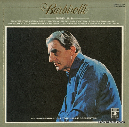 BARBIROLLI, JOHN sibelius; symphony no.2 etc. EAA-93123B