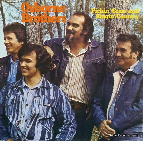 OSBORNE BROTHERS, THE pickin' grass and singin' country MCA-468