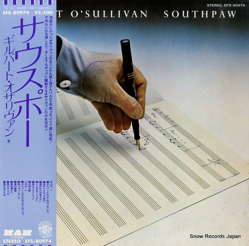 O'SULLIVAN, GILBERT southpaw EFS-80974