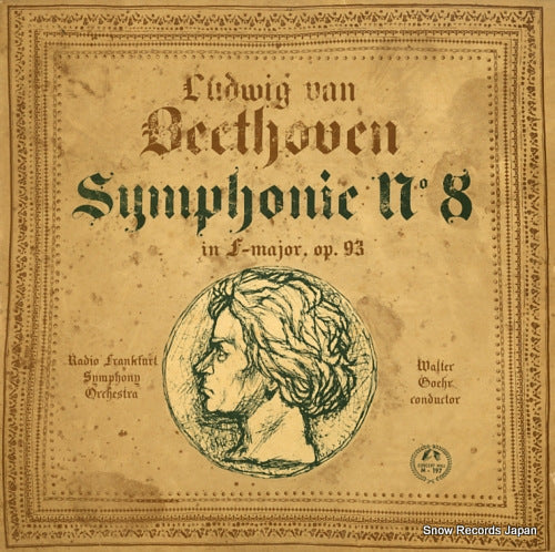 GOEHR, WALTER beethoven; symphony no.8 in f major op.93 M197
