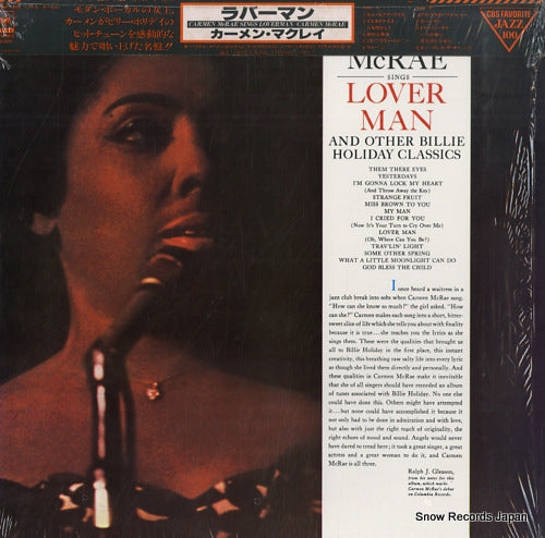 MCRAE, CARMEN lover man 20AP1420