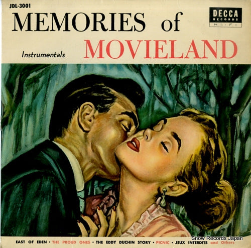 V/A memories of movieland (instrumentals) JDL-3001