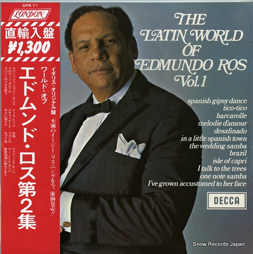 ROS, EDMUND the latin world of edmundo ros vol.1 SPA-71