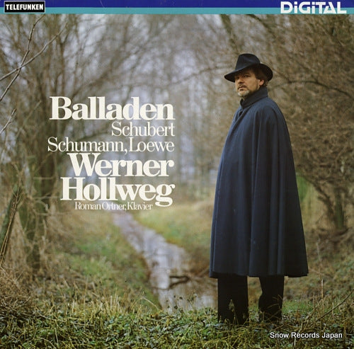 HOLLWEG, WERNER balladen - schubert, schumann, loewe 6.42620