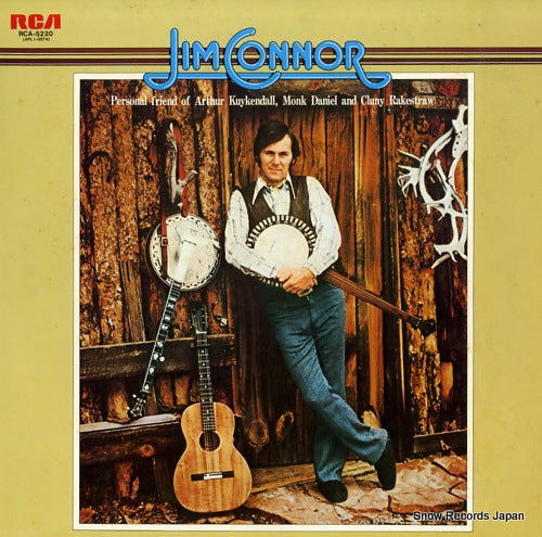 CONNOR, JIM personal friend of arthur kuykendall, monk, daniel and cluny rakestraw RCA-5220