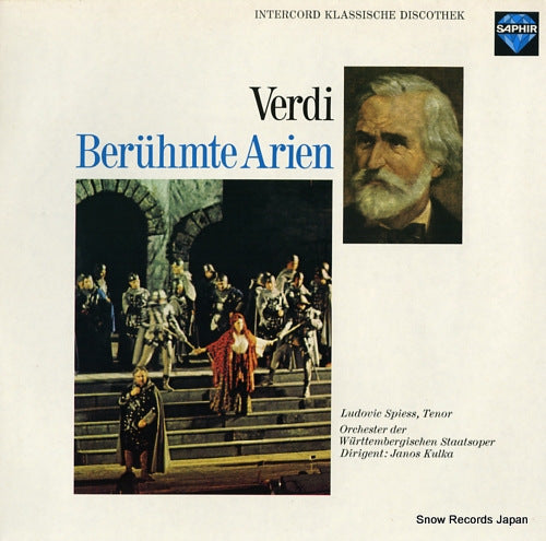 KULKA, JANOS verdi; beruhmte arien INT120.862