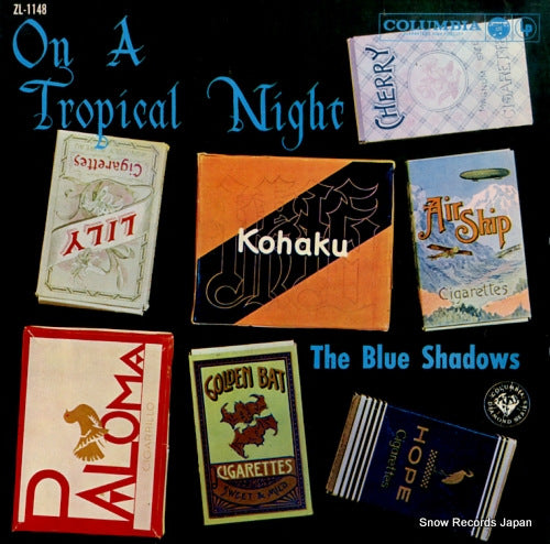 BLUE SHADOWS, THE on a tropical night ZL-1148